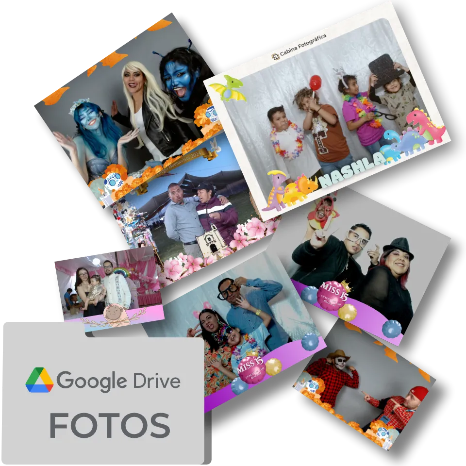 Descarga instantánea de fotos digitales mediante código QR en la cabina Snap Memory, facilitando compartir recuerdos en redes sociales.